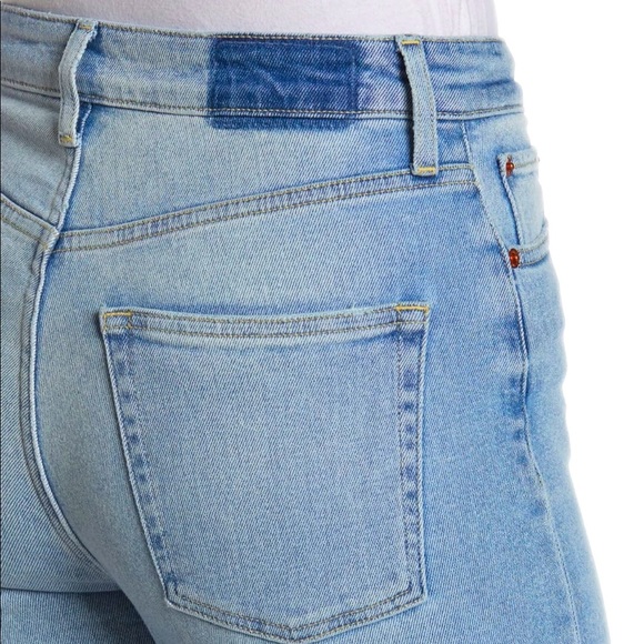 NEW Etica Alex Boy Raw Angled Hem Skinny Ankle Light Wash Jeans NWT - Picture 3 of 11